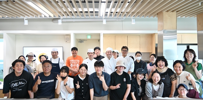 5월 29일, 일본요리 워크숍 단체사진